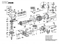 Bosch 0 601 332 463 Angle Grinder 240 V / GB Spare Parts